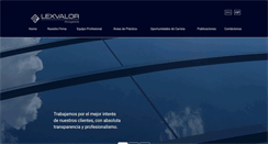 Desktop Screenshot of lexvalor.com